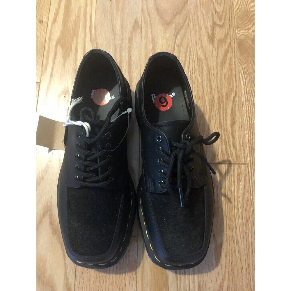 Dr Martens Doc Men's Size US 6 Ashfield Lace-up Air Wair Black Shoes NEW Leather